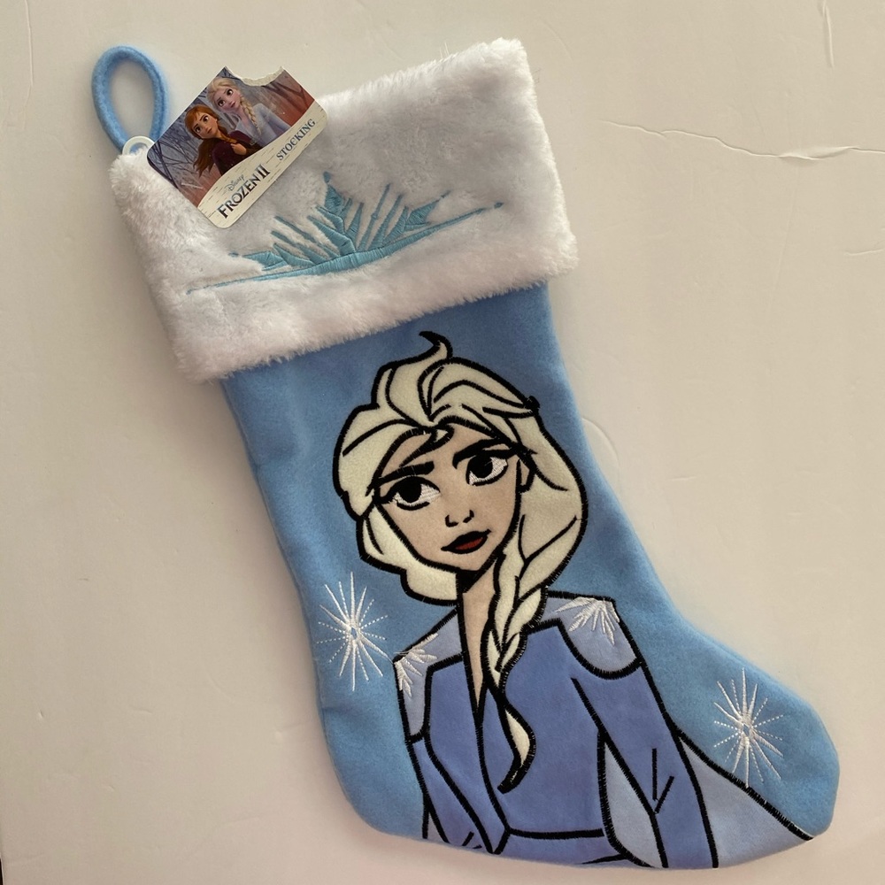 NWT Frozen II Elsa Christmas Stocking Disney